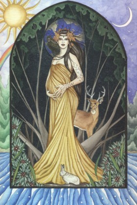 Celtic goddess of Manifestation