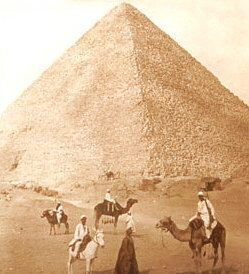 Egyptian pyramid